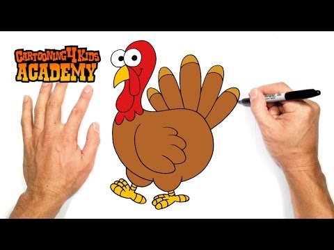 How to Draw a Turkey Art for Beginners