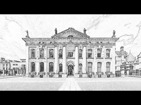 How to make building like drawing with photoshop  How to design like drawing with potoshoph