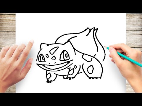 How to Draw Bulbasaur Step by Step