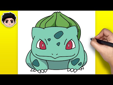 How to Draw Bulbasaur from Pokemon  Easy StepbyStep
