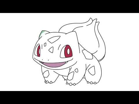 How To Draw Bulbasaur  Pokemon