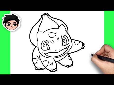 How To Draw Bulbasaur  Easy Step By Step Tutorial