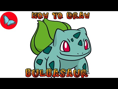 How To Draw Pokemon  Bulbasaur  Drawing Animals