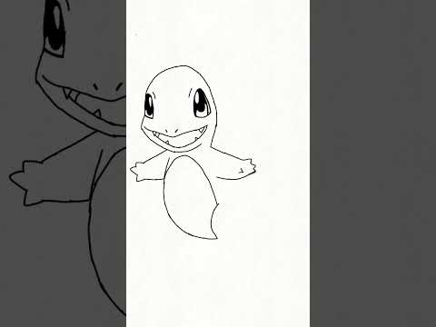 How To Draw Charmander From Pokemon  Step By Step Drawing pokemon
