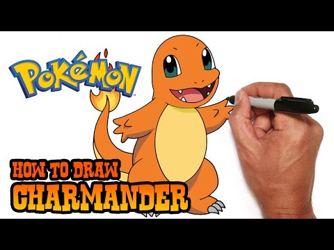 How to Draw Charmander  Pokemon