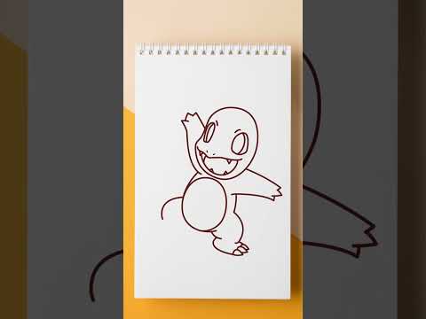 How to draw Charmander Pokemon