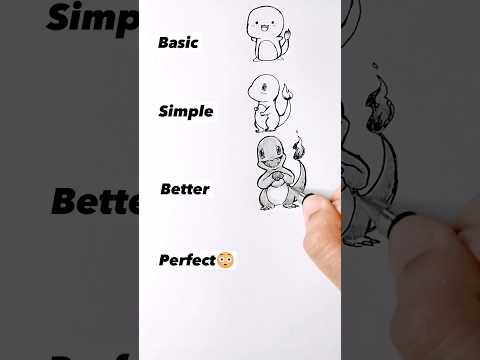How to Draw Charmander  Pokemon perfectly  shorts anime drawing pokemon