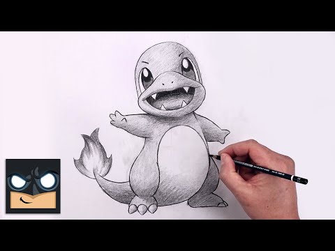 How To Draw Charmander  Pokemon Sketch Tutorial Step by Step