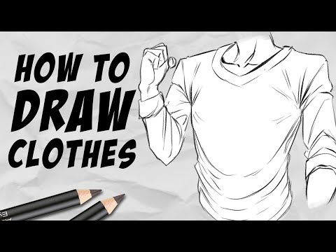 How to draw Clothes amp Wrinkles  Beginner Tutorial  DrawlikeaSir