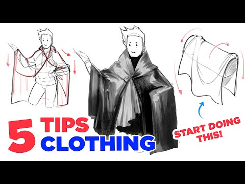 Top 5 Tips For Drawing Clothing ft Reiq amp SozoMaika