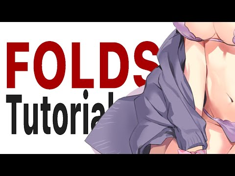 EASIEST Way To Draw Clothing Folds