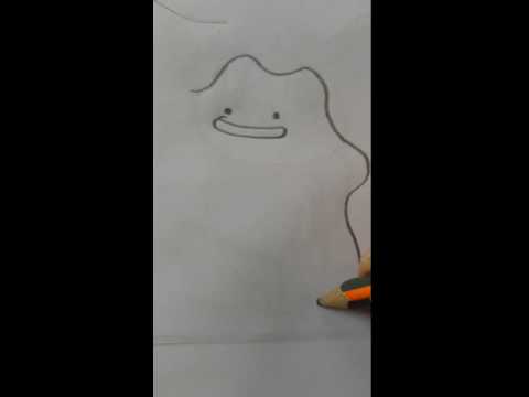 Drawing Ditto Pokemon