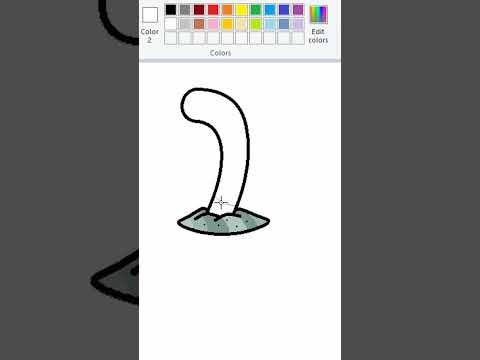 How To Draw Ditto As Wiglett In MS Paint With A Mouse