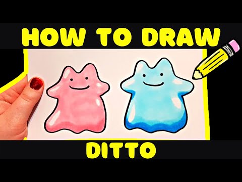 HOW TO DRAW  Ditto Easy