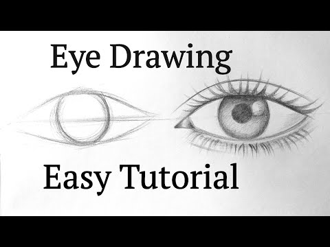 How to draw a eye step by step for beginners with pencil only ||eye pencil drawing  easy | Pencil drawings easy, Eye pencil drawing, Easy eye drawing