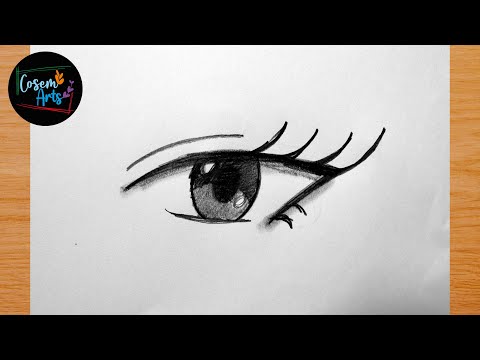 Anime Eye Drawings  How to draw anime eye easy