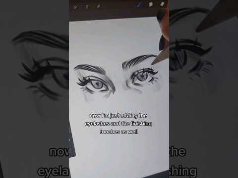 How to draw eyes arttutorial shorts