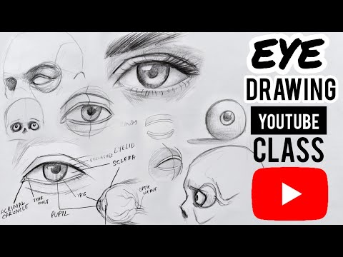 How to Draw Eyes for Beginners  Eye Drawing Fundamentals  YouTube Class