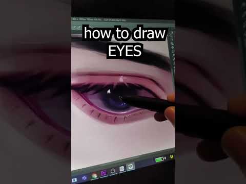 a HOTTER way to draw anime eyes