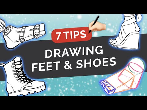 How to Draw FEET amp Shoes  Art Tutorial Livestream Highlights