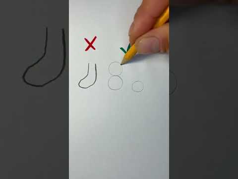 How to draw foot
