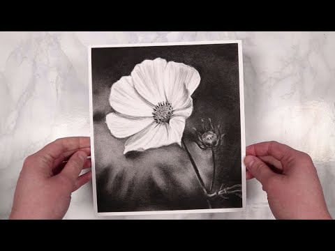Charcoal Flower Tutorial