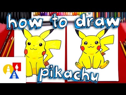 How To Draw Pikachu with color