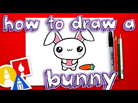 How To Draw The Cutest Easter Bunny