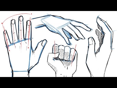 How to Draw HANDS and HAND POSES