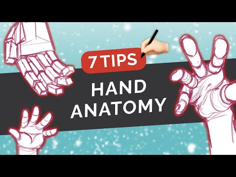 How to draw HAND ANATOMY and POSES  Art Tutorial livestream highlights