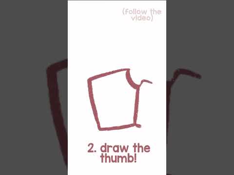 how to draw hands shorts