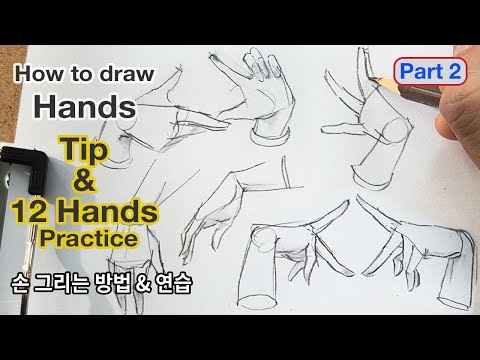 How to draw Hands  Useful Tips  Tutorials Part 2
