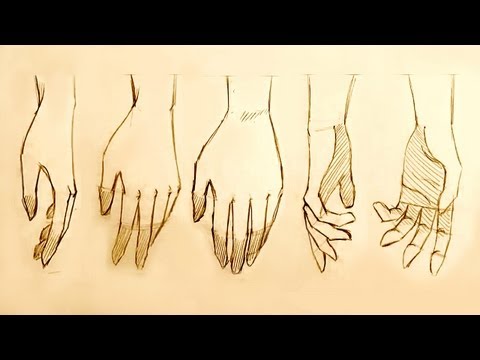 How to Draw Relaxed Hands 5 Ways