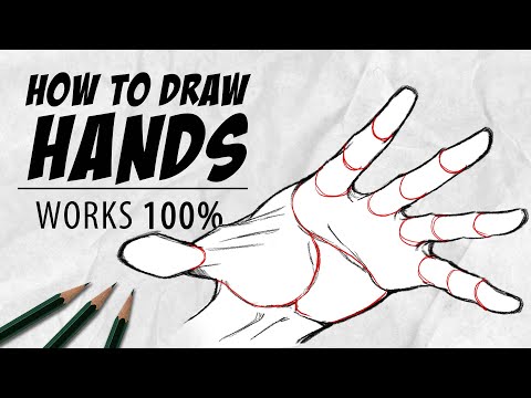 How to draw Hands in 10 Minutes  Tutorial  Drawlikeasir
