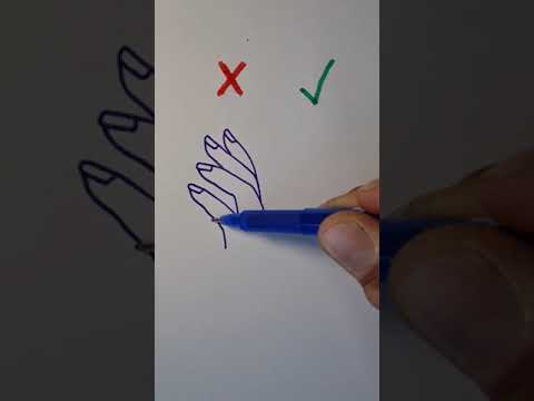 how to draw hand condsty