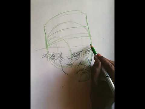 How to draw hat on human head