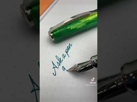 Filling the Visconti Opera Demo Carousel power filler fountain pen