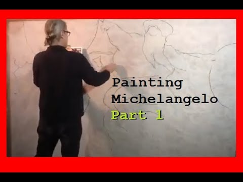 Paint and Draw like Michelangelo Part 1 A Beginning Study of the Sistine Chapel Fresco  Creation