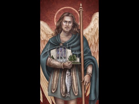 How I made St Raphael the Archangel shorts