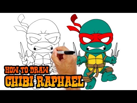 How to Draw Raphael  Teenage Mutant Ninja Turtles