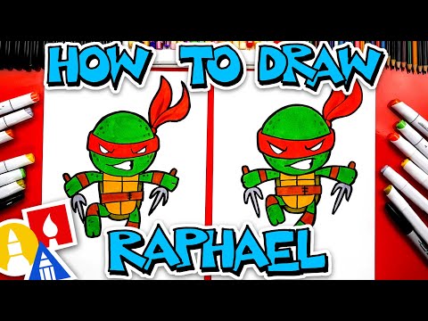How To Draw Raphael  Teenage Mutant Ninja Turtles