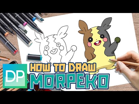 DRAWPEDIA HOW TO DRAW MORPEKO FROM POKEMON SWORD amp SHIELD  STEP BY STEP DRAWING TUTORIAL