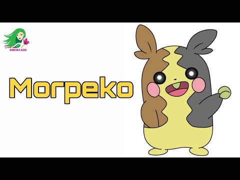 How to draw Morpeko  Morpeko  Morpeko pokemon  pokemon  DWS
