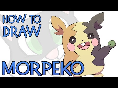 How To Draw Morpeko Pokemon SWORD and SHIELD