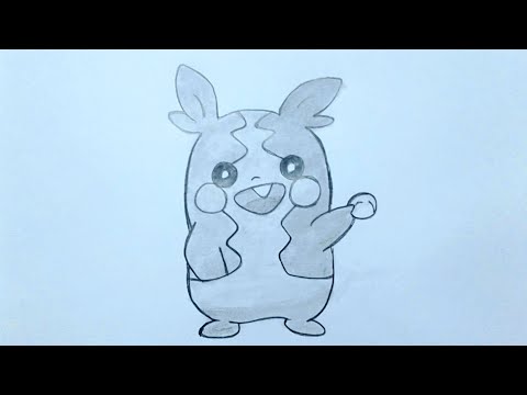 How to draw morpeko pokemon
