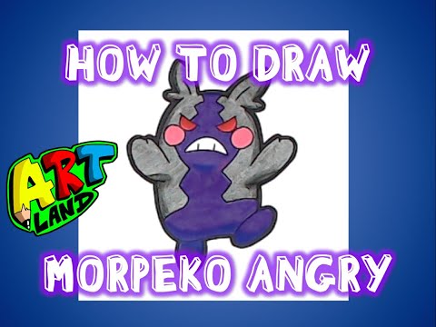 How to Draw MORPEKO ANGRY