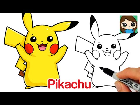 How to Draw Pikachu  Pokemon