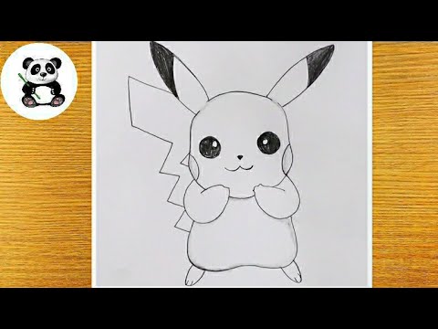 How to draw Pikachu Pokemon Pokemon taposhiarts