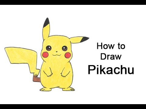 How to Draw Pikachu Pokemon