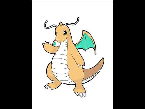 Dragonite Drawing Guide: Step-by-Step Tutorial for PokÃƒÆ’Ã†â€™Ãƒâ€ Ã¢â ...